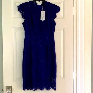 BEAUTIFUL BLUE LACE DRESS